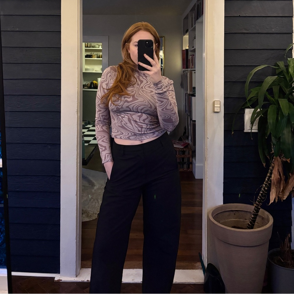 PacSun Swirl Patterned Top
